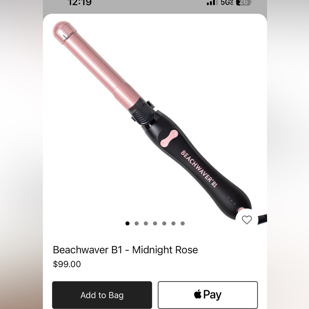 B1 Beachwaver Midnight Rose 🌹